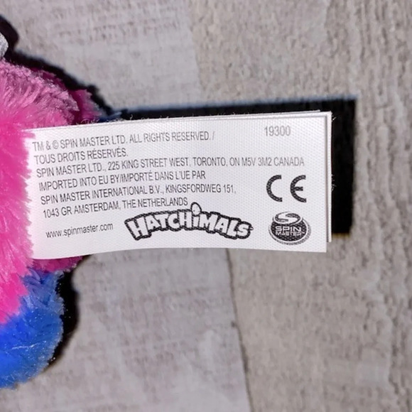 Hatchimals spin master pink unicorn tiny plush - Picture 4 of 4